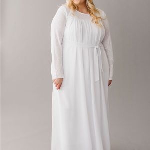 💕SALE💕 Q.Noor “Goldie” - LDS Temple Dress